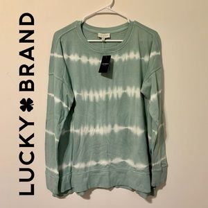 New, Sweatshirt, Lucky Brand, Medium